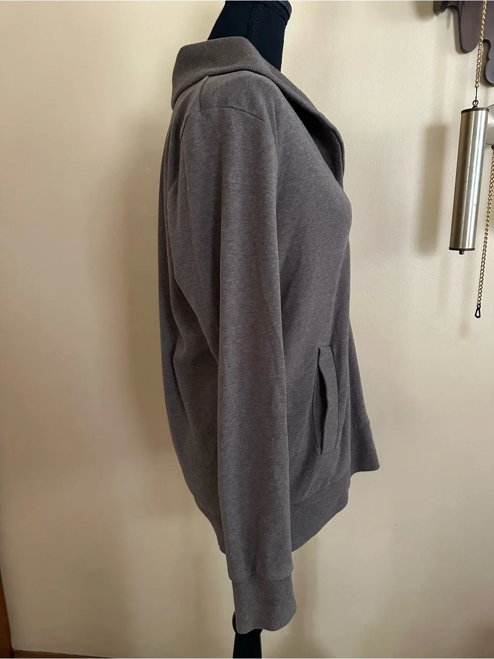 Banana Republic brown shawl collar sweater women’s size Large